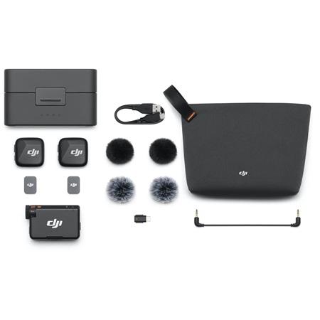 MICROFONO INALAMBRICO DJI MIC MINI 2TX+1RX+CHARGING CASE