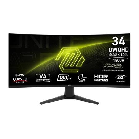 MONITOR MSI MAG 34" CURVO 346CQ 180HZ VA 