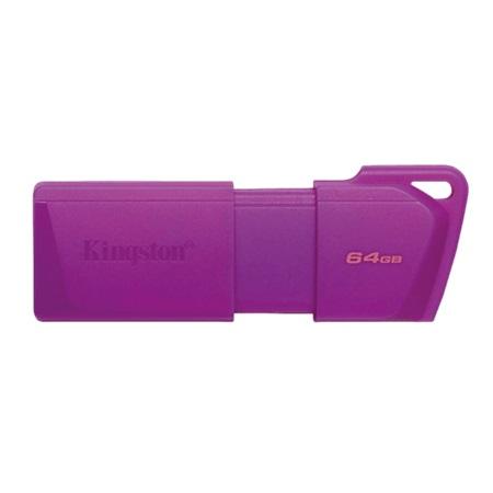 MEMORIA USB KINGSTON DATATRAVELER EXODIA M 64GB DTXM NEON PURPLE KC-U2L64-7LP