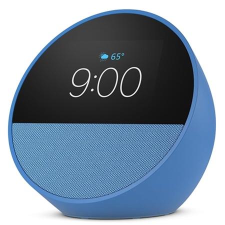 ALEXA AMAZON ECHO SPOT 2024 CON RELOJ, ALARMA B0BFC8DR7CB BLUE