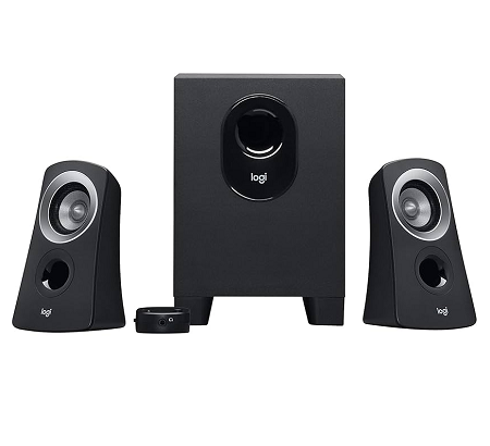 BOCINAS LOGITECH Z313 50W 2.1 980-00382 BLACK 