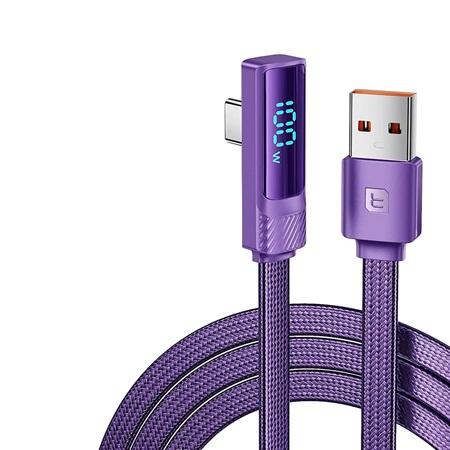 CABLE TOOCKI USB A TIPO C PURPLE TXCT-TQ05