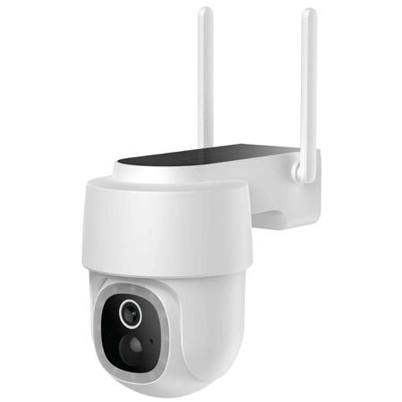 CAMARA PARA EXTERIORES UNNO TEKNO CM1431WT SMART WIFI CON PANEL SOLAR INTEGRADO CAM16+ | 3MP
