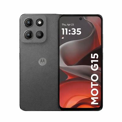 CELULAR MOTOROLA G15 / 4GB RAM / 256GB ROM / TORNADO GRIS