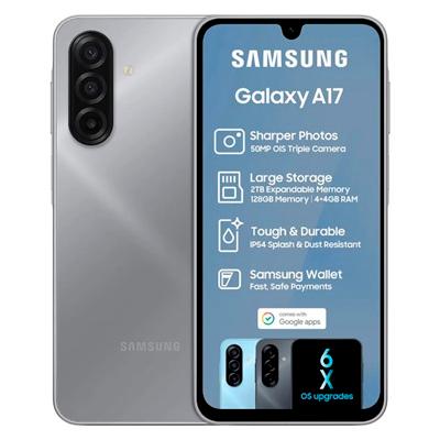 CELULAR SAMSUNG GALAXY A17 /4GB RAM/ 128GB ROM/ GRAY