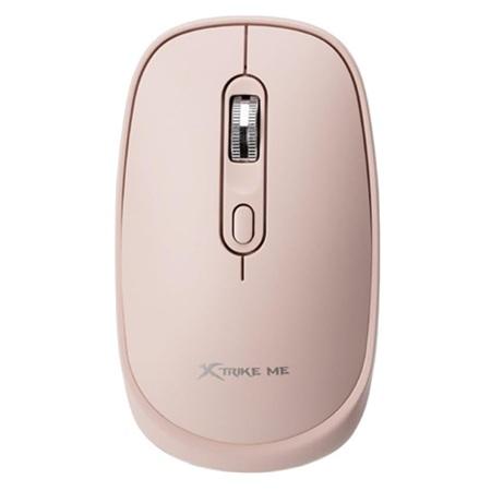 MOUSE INALAMBRICO XTRIKE ME GW-119 PK DUAL MODE BT+2.4G PINK