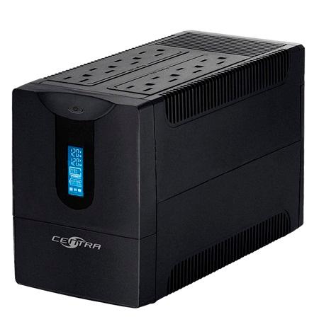 UPS CENTRA ECO 500VA LCD 8 SALIDAS 4 CON REGULACION Y 4 CON RESPALDO DE ENERGIA LCD500